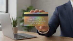 Kreditkarte mit Verfügungsrahmen ohne Schufa